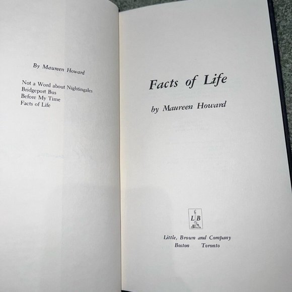 Maurine Howard “Facts Of Life” Signed 1st Edition! 1978 RARE Book W/ Dust Jacket - Picture 5 of 6